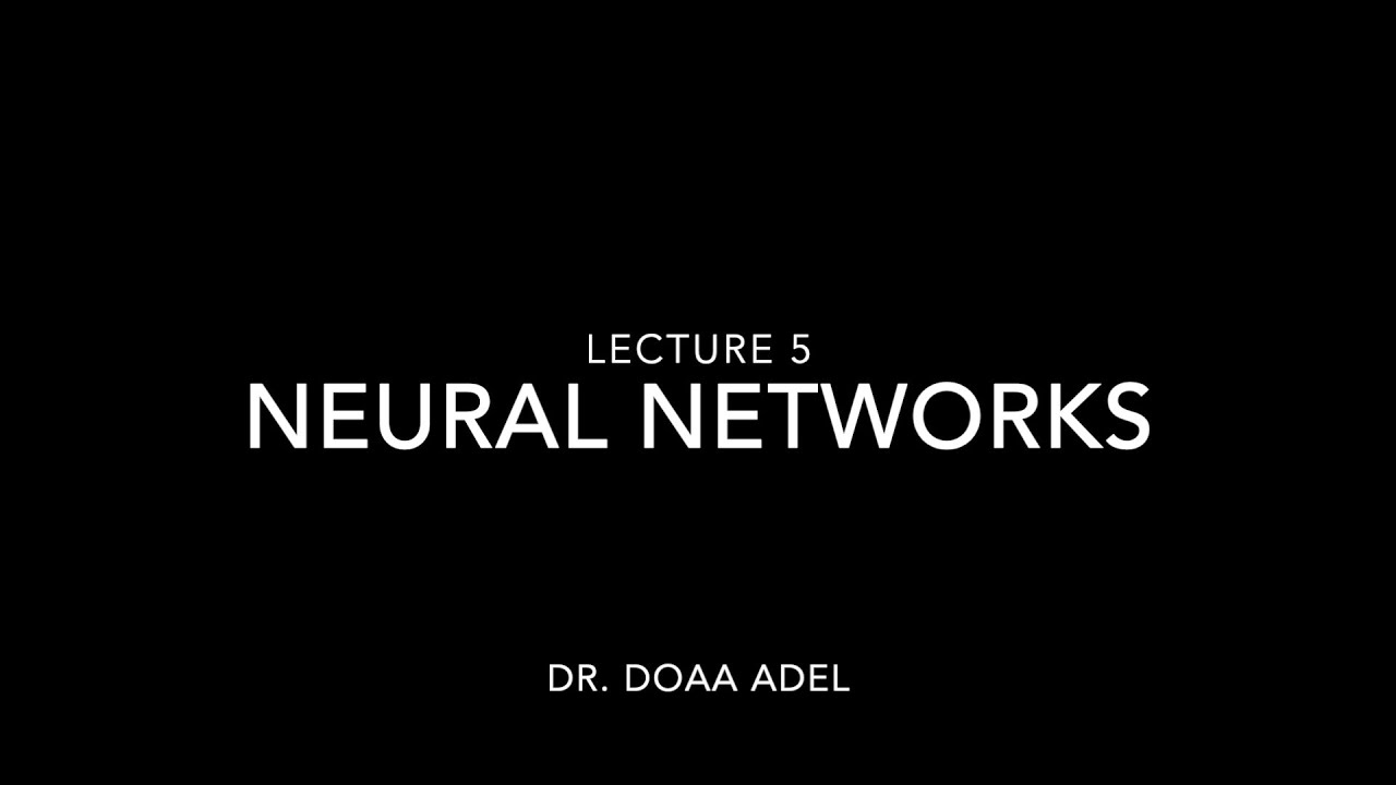 Neural Networks Lecture 5 Youtube