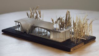 Architecture Model Making: Shell house -  project #25