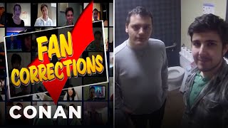 Fan Correction: Those Toilets Aren't In Sochi! | CONAN on TBS