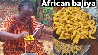 How to make perfect bajiya//SIMPLY PEACE//African village life #bajiya #africa #food