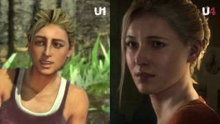 Uncharted: Graphics Comparsion 1 Vs 2 Vs 3 Vs 4 (1080p)
