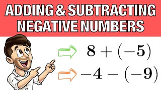 Adding & Subtracting Negative Numbers // Changing Double Signs