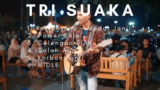 TRI SUAKA AKUSTIK TERBARU TRENDING | Kartonyono Medot Janji dll