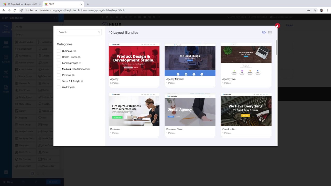Frontend Editing Overview For Sp Pagebuilder 3 Youtube