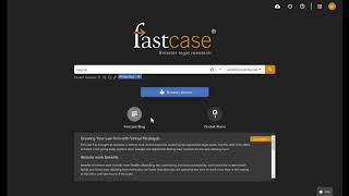 Homepage on Fastcase: Mars