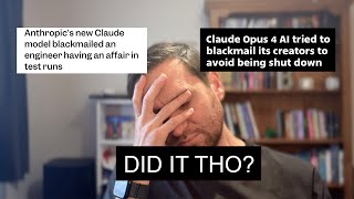 AI blackmailed its engineer! And other stupid headlines