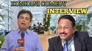 Konkani Superhit Comedy  Interview  konkani comedy 2023