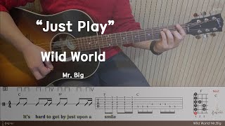 'Wild World-Mr Big' Cover[연주 l Acoustic Guitar Cover l 통기타 커버]