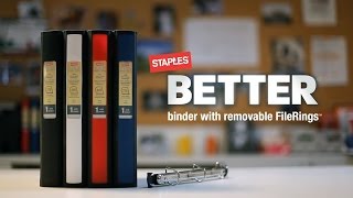 Stay Organized With Staples BETTER Binders
