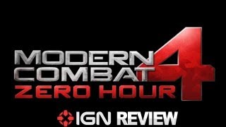 Modern Combat 4 - Video Review