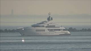 Heesen Yachts Vida first day of sea trials