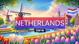 10 Most Beautiful Places in the Netherlands! Ultimate Travel Guide 4K