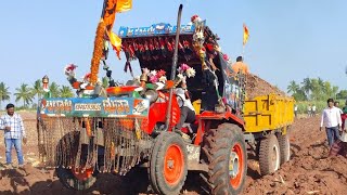 konnur Kubota  tractor 1 trolley competition in shirola 🔥