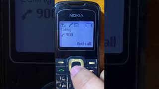 Nokia 1202 calling has battery empty! #shorts