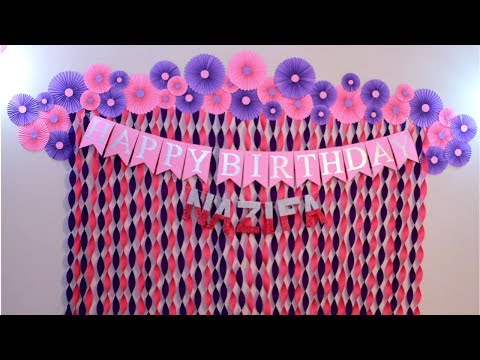 Birthday Decoration Ideas at Home | Decorations for Baby Shower | Party Decoration Ideas |Craftastic Birthday Decoration Ideas at Home | Decorations for Baby Shower | Party Decoration Ideas |Craftastic