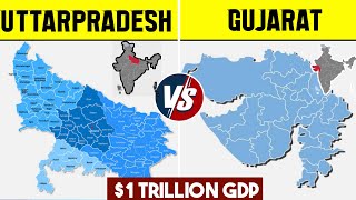 Uttarpradesh vs Gujarat Comparison 2023 | Gujarat vs Uttarpradesh Comparison | UP vs Gujarat