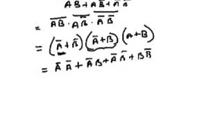 Digital Electronics: Boolean Algebra ( Example 6)
