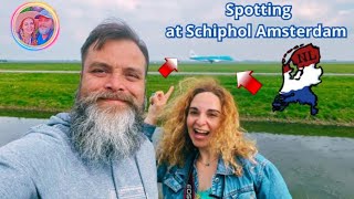 Spotting at Schiphol Amsterdam 09April 2023 Easter.