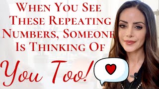 Angel Number Signs Someone Is Thinking of You Or Misses You too! | Are They Thinking Of You Too? 🧠❤