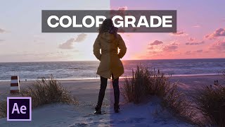 Pro Tip - Cinematic Color Grade in After Effects - After Effects Tutorial