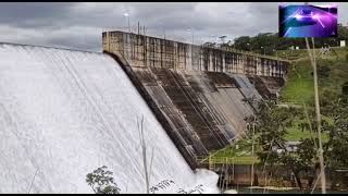 ✅ Barragem do descoberto sangrando, localizada entre Águas lindas e distrito federal