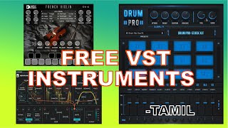 Best Free VST Instruments Plugins (Tamil)  | Violin | Modular Synth | Drums