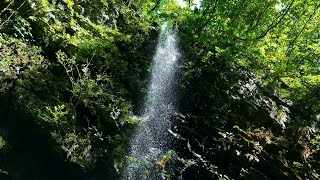 素波里不動の滝（秋田県藤里町） Subari Fudo Falls（Akita,Japan）