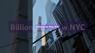 Billionaires Row in New York #newyork #billionaires #manhattan #skyscraper #billionairesrow