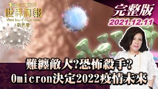 【完整版下集20211211】難纏敵人?恐怖殺手? Omicron決定2022疫情未來  TVBS文茜的世界周報歐洲版 20211211 X 富蘭克林‧國民的基金