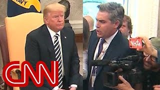 White House aide yells at CNN's Jim Acosta