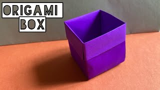 Origami Box | How to make an Origami Paper Box | Easy Paper Box | DIY Gift Box