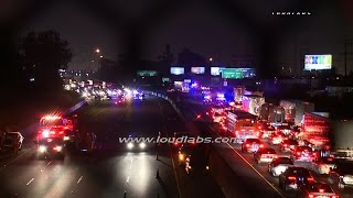 710 Sig Alert / Los Angeles RAW FOOTAGE