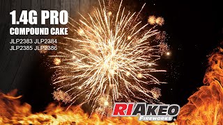 1.4G PRO COMPOUND CAKE 241 shots  JLP2383 JLP2384 JLP2385 JLP2386  | RIAKEO FIREWORKS