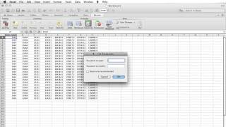 How to Set a Password to an Excel File