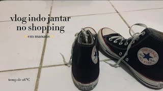 VLOG JANTANDO NO SHOPPING!!!