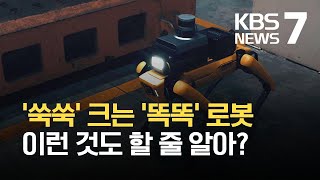 공장 순찰도·방역도 ‘척척’…성큼 다가온 로봇 시대 / KBS 2021.09.24.