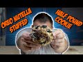 Oreo Nutella Stuffed Cookie Taste Test | Johnny The Food Junkie | Bakedbytara_