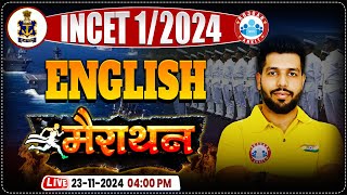 INCET Marathon Class 2024 | Complete English in One Video | Navy English By Anuj Sir