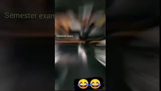 student vs exam comedy video