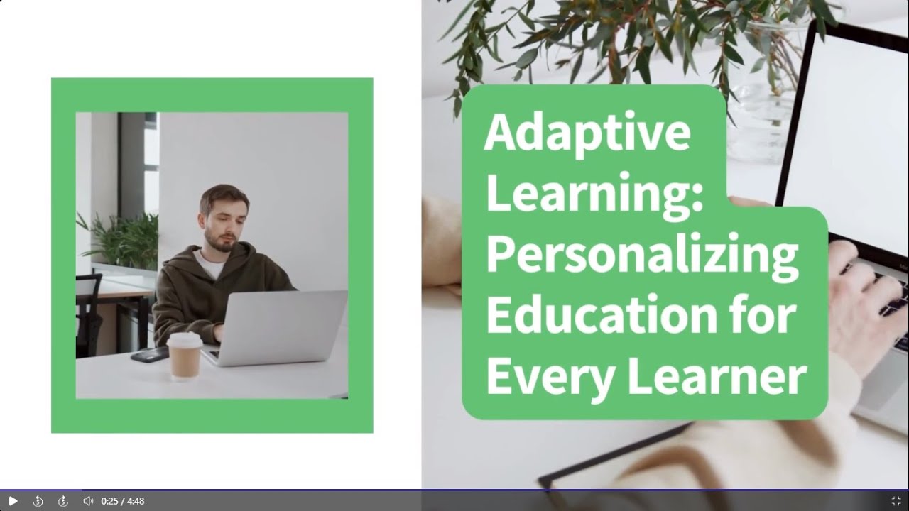 Adaptive Learning Personalizing Education For Every Learner Youtube