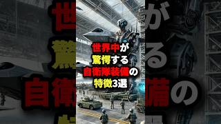 世界中が驚愕する自衛隊装備の特徴3選 #海外の反応