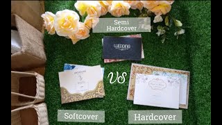 Perbedaan Undangan Softcover, Hardcover dan Semi Hardcover || Undangan Pernikahan