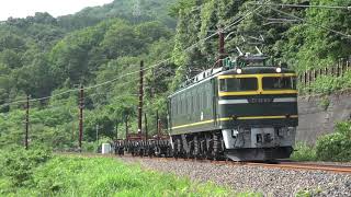 2020.6.6 工9572レ EF81 113＋チキ2B 敦賀－新疋田