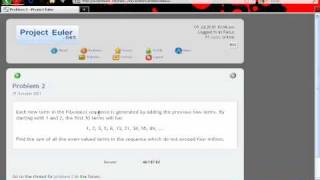 Project Euler : Problem 2