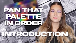 Pan That Palette in Order - Introduction | sofiealexandrahearts