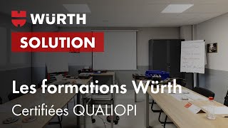 Formez-vous avec Würth !