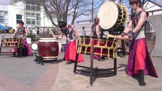 和太鼓グループ彩 Japanese Drum Group SAI 「四心不乱」2016年3月20日 佐野ぱるぽーとスプリングフェスタ