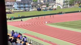 【2017 4 29大分県選手権】男子200m決勝(＋1.7)