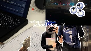 School vlog: week in my life ⋰˚☆