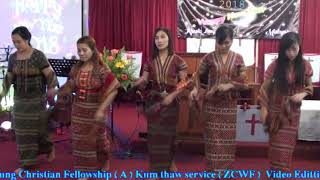 Zotung Christian Fellowship ( A ) Kum service  01/01/2018 Malaysia